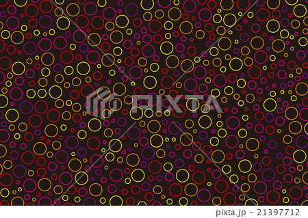 背景素材壁紙,虹色,レインボーカラー,七色,カラフル,円,丸,輪,斑点,まだら,みずたま,水玉模様, 21397712