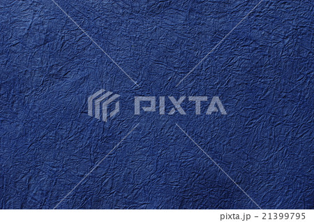 和紙　ブルー系　濃色 a 21399795
