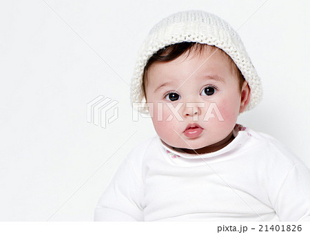 Little girl a on white background. Portrait Little girl a on white background. Portrait 21401826