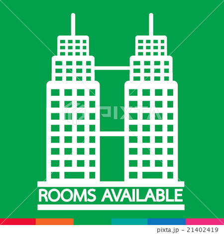 Hotel Rooms Available icon Illustration design 21402419