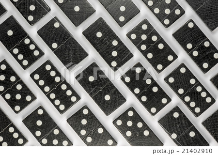 Black Domino bricks 21402910