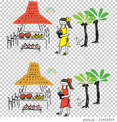 Girls tropical land Girls tropical land 21403934