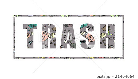 Trendy print for t-shirt. Isolated  21404064