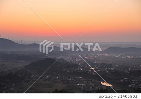 奥浜名湖　春の夜明け 21405803