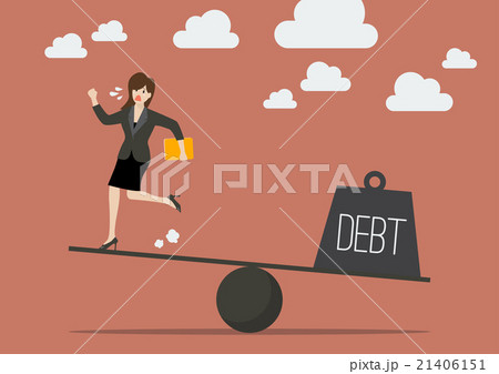Balancing between business woman and debt 21406151