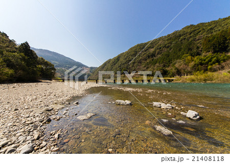 高知県四万十市 半家沈下橋 高知県四万十市 半家沈下橋 21408118