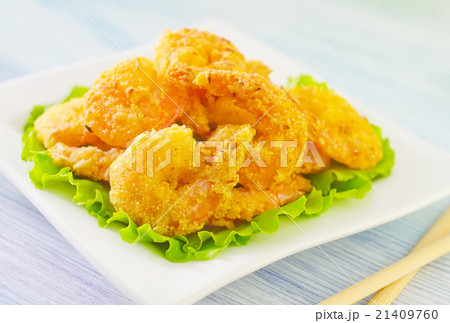 fried shrimps fried shrimps 21409760