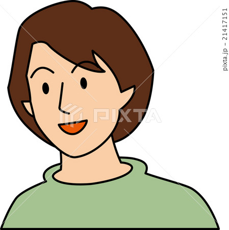 微笑む３０代女性 21417151