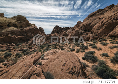Landscape at Valley of the Fire State Park 21417734