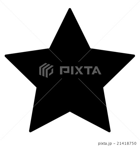 Black star iconのイラスト素材 [21418750] - PIXTA