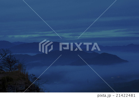 兵庫県 竹田城跡の朝 兵庫県 竹田城跡の朝 21422481