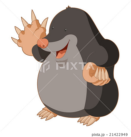 Cartoon smiling Mole Cartoon smiling Mole 21422949