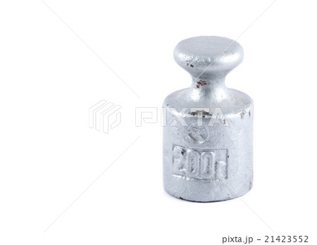 Isolated silver weight Isolated silver weight 21423552
