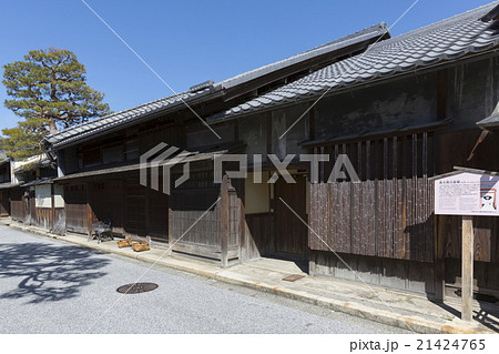 近江八幡の町並み（新町通り） 21424765