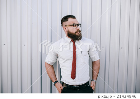 business man outside 21424946