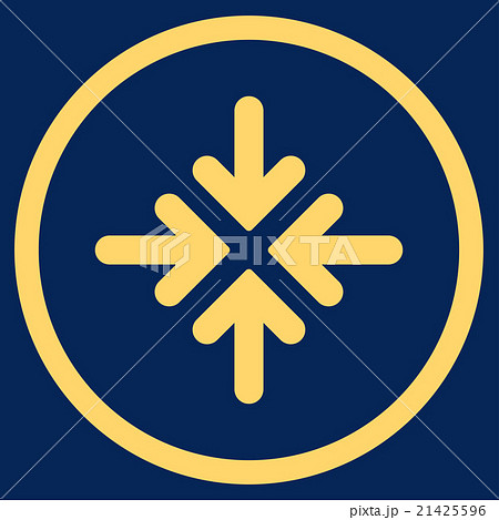 Quadro Collide Arrows Icon 21425596