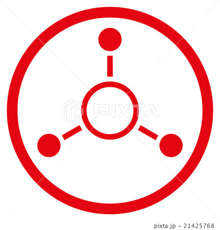Radial Structure Rounded Icon 21425768