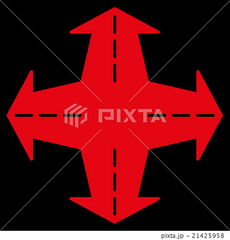 Intersection Directions Icon Intersection Directions Icon 21425958