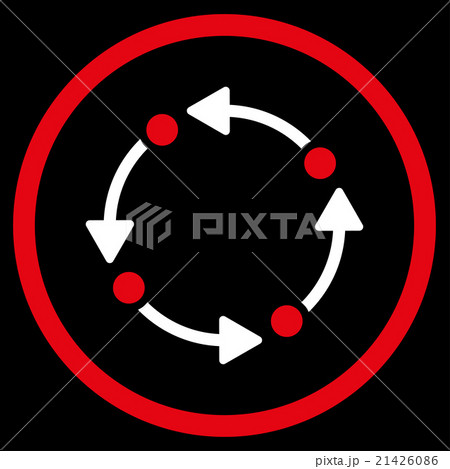 Rotate Flat Icon 21426086