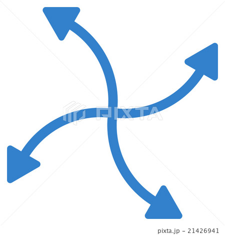 Swirl Arrows Icon 21426941