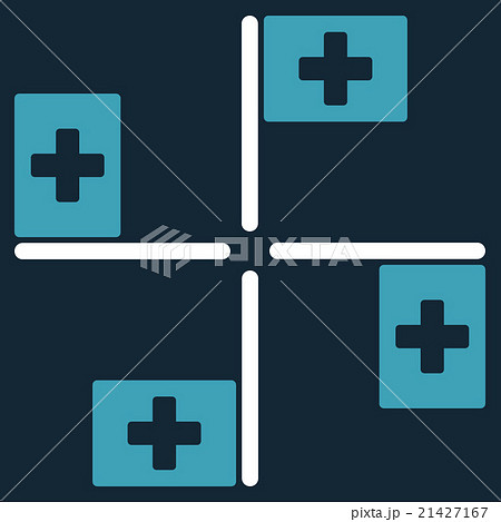 Hospital Flags Icon 21427167