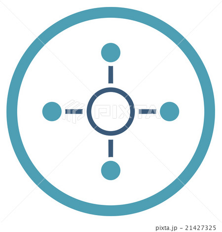 Radial Structure Icon Radial Structure Icon 21427325