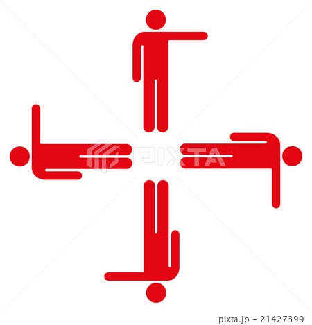 Pointing Men Icon 21427399