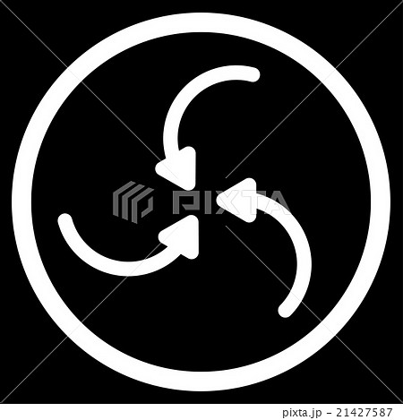 Vortex Arrows Rounded Icon Vortex Arrows Rounded Icon 21427587