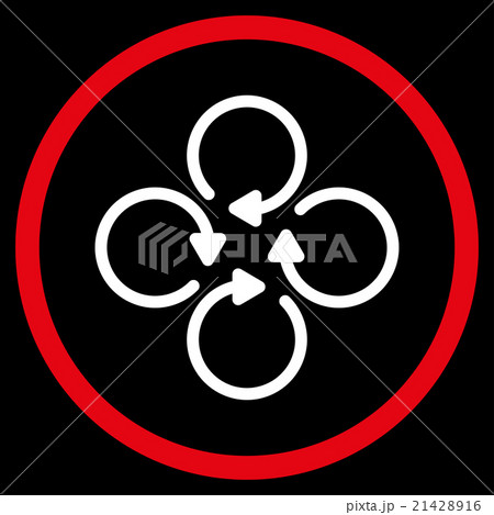 Rotation Flat Icon Rotation Flat Icon 21428916