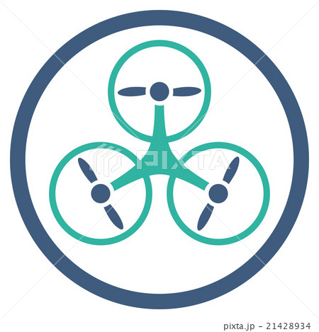Tricopter Rounded Icon Tricopter Rounded Icon 21428934