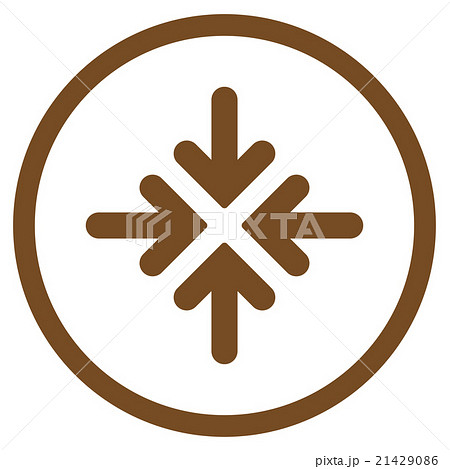 Quadro Collide Arrows Icon Quadro Collide Arrows Icon 21429086