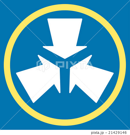 Shrink Arrows Rounded Icon Shrink Arrows Rounded Icon 21429146