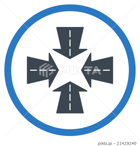 Merge Directions Icon 21429240