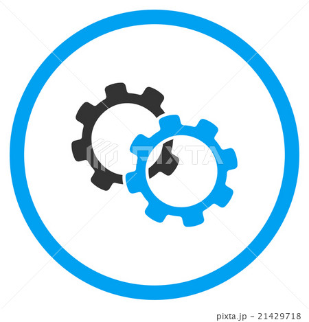 Gears Flat Icon 21429718