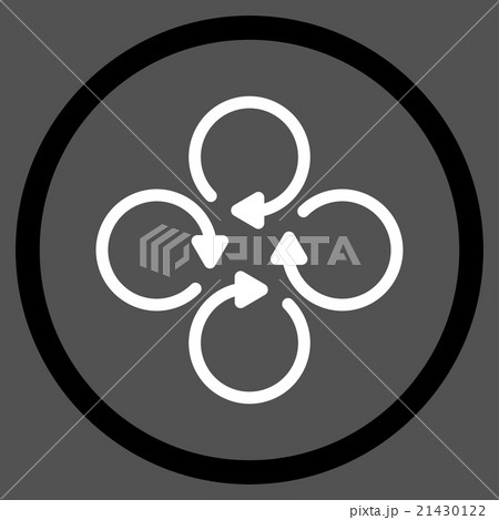 Rotation Flat Icon Rotation Flat Icon 21430122