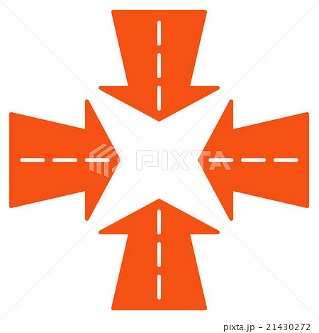 Merge Directions Icon 21430272