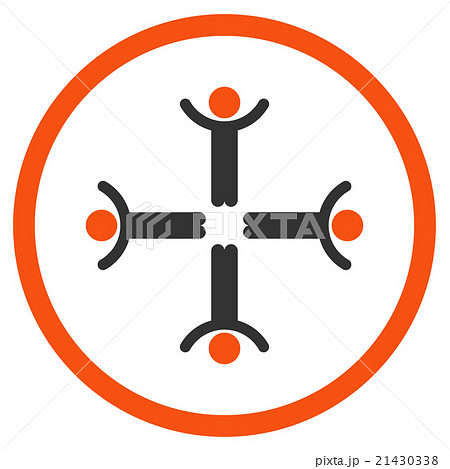 Hands Up Men Icon 21430338