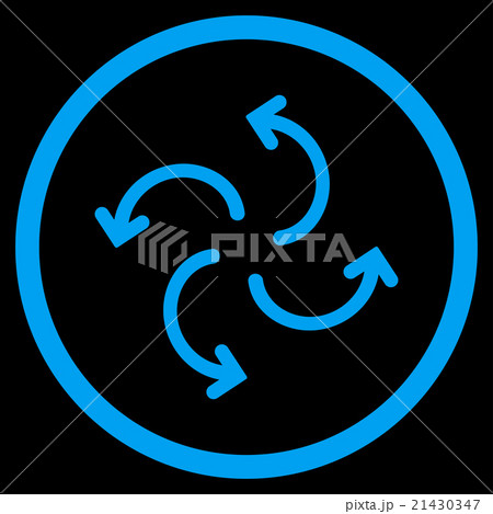 Cyclone Arrows Icon 21430347