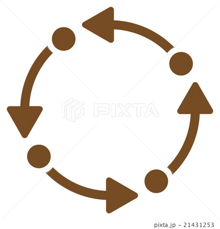Rotate Flat Icon 21431253