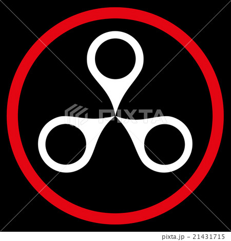 Map Markers Rounded Icon Map Markers Rounded Icon 21431715