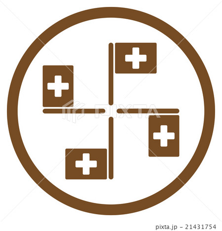 Hospital Flags Icon 21431754