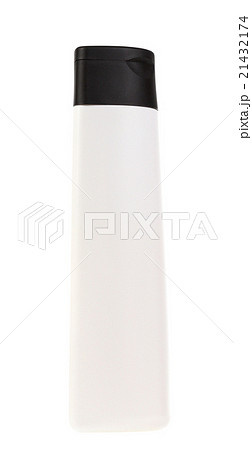 plastic bottles of body care and beauty products 21432174