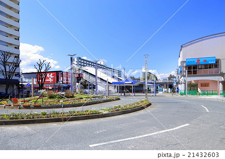 東武東上線　北坂戸駅　東口駅前の風景 21432603