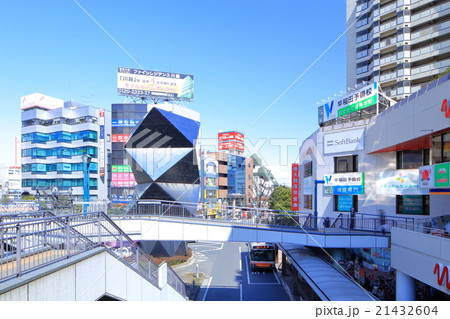 埼玉 川越駅 東口駅前の風景 埼玉 川越駅 東口駅前の風景 21432604