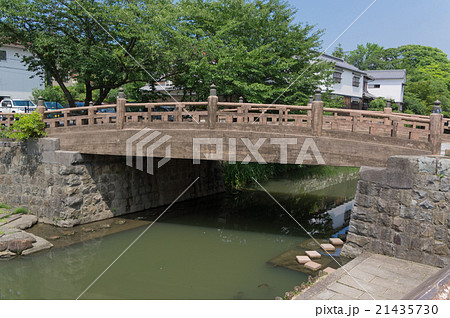 近江八幡の八幡堀と橋 21435730