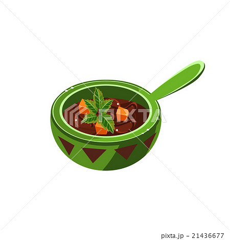 Traditional Mexican Soup Illustration 21436677