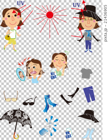 紫外線対策 21436905