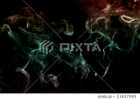 Smoke-shaped Monster,black background 21437993