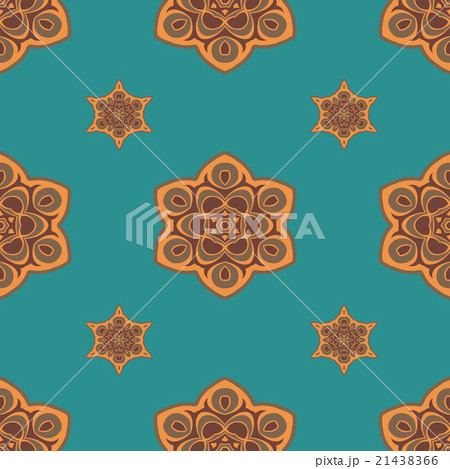 Seamless pattern boho chic 21438366
