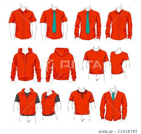 Vector set of clothes 21438785